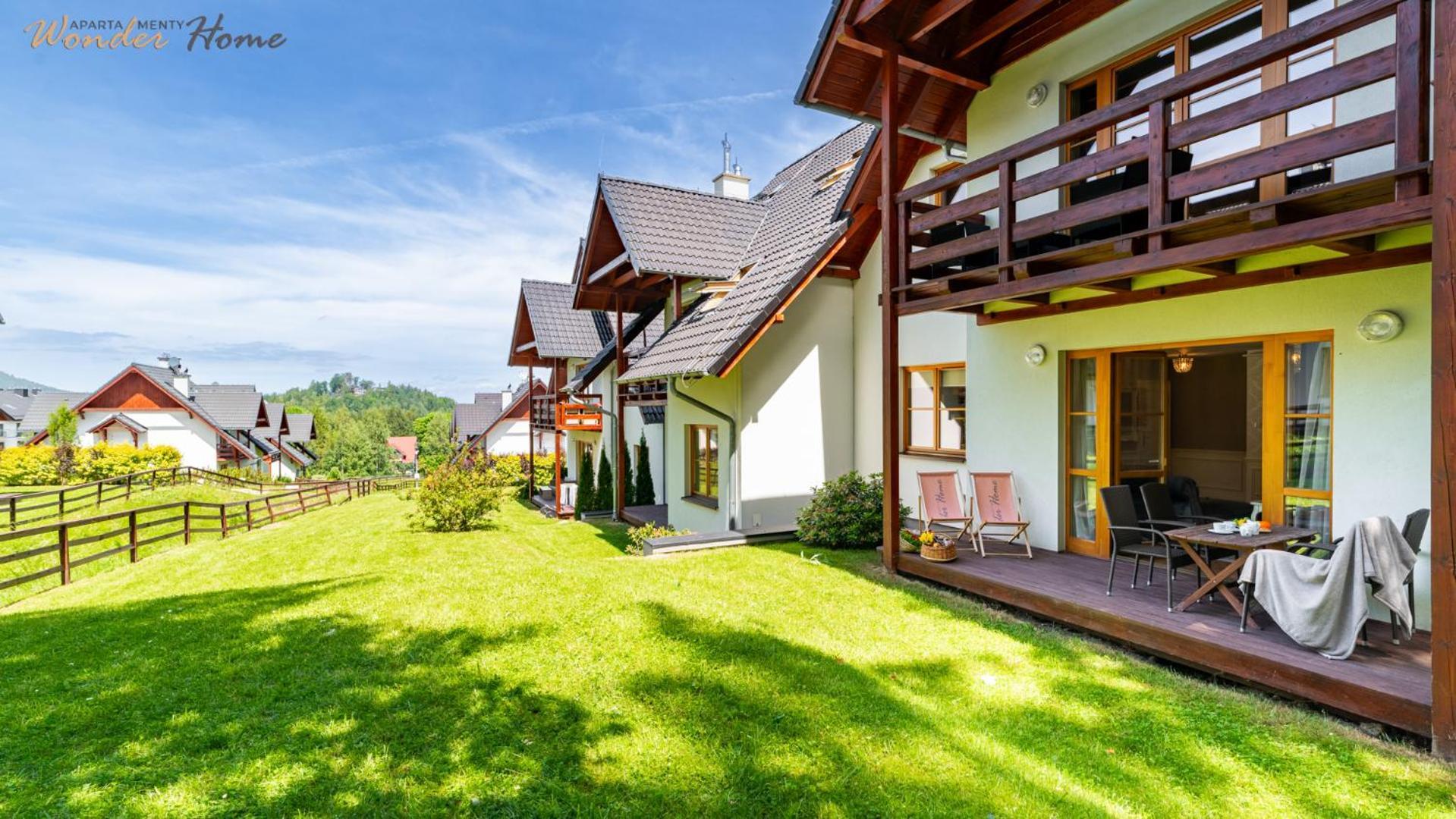 Wonder Home - Domki Gorskie Z Kominkami, Bezplatnym Parkingiem I Placem Zabaw Na Terenie Kompleksu Karpacz Esterno foto